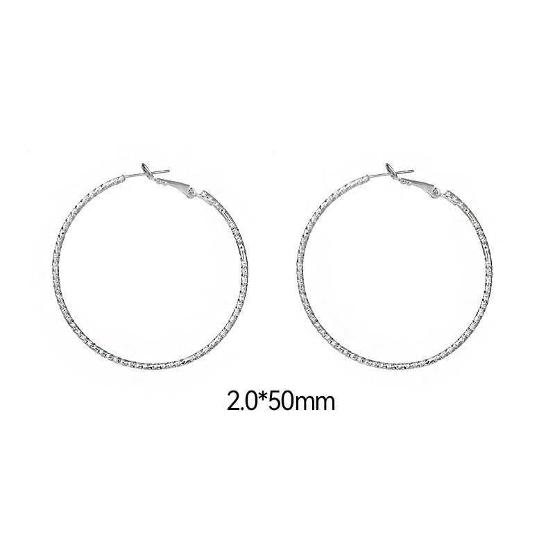 Large Hoop Earrings